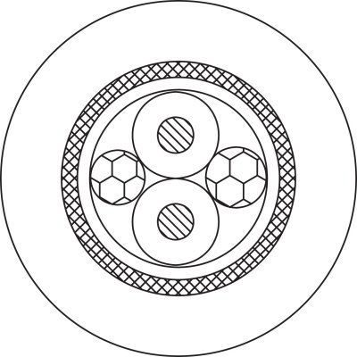 ProCab REF line mikrofonkabel 2 X 0,22mm� sort, 1 m