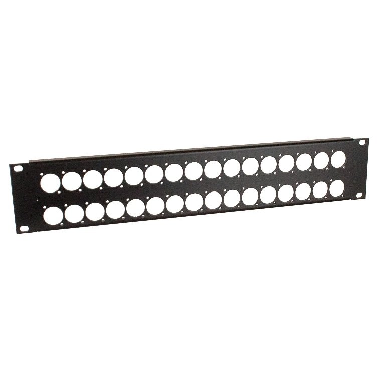 SC Rackpanel til 32 bsninger, 2 unit