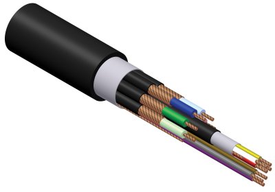 ProCab komposit video kabel 9 mm 1 meter afklip