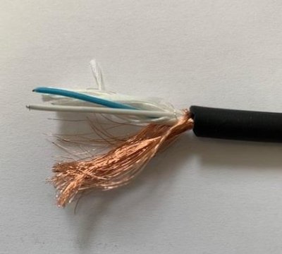 Mikrofonkabel til Analog, DMX og AES, Sort =5,2 mm