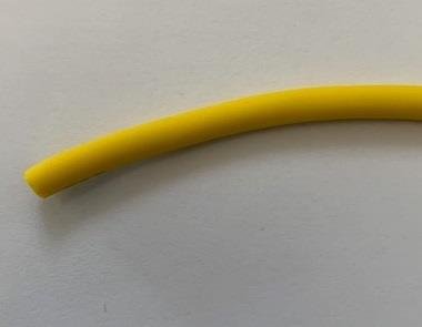 Mikrofonkabel analog gul =5,2mm, klippet efter meter