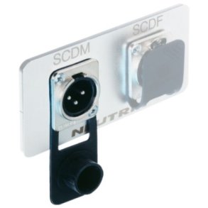 Hinged base and dust cap, for D-series male