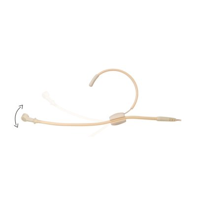 ScanMic ultra-light headset mikrofon Cardoid, Beige