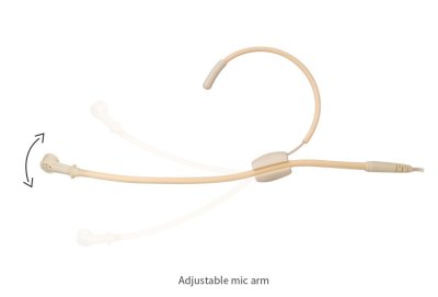 ScanMic ultra-light headset mikrofon Cardoid, Beige