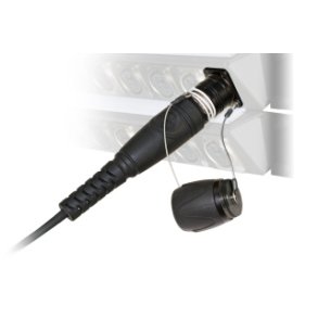 Sealing metal-cover til opticalCON chassis connectors