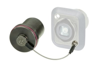 Sealing metal-cover til opticalCON chassis connectors