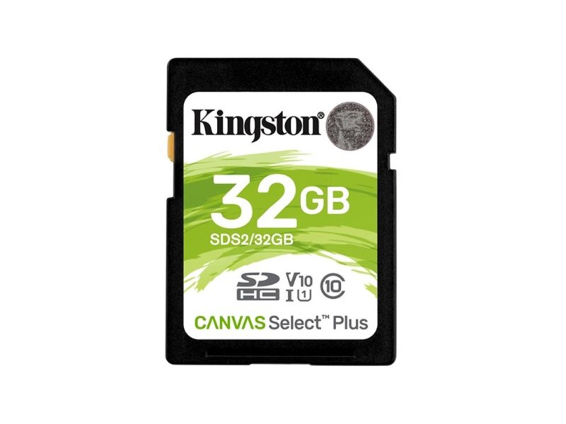 Kingston 32GB SDHC flash memory kort