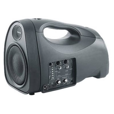 Senrun batteridrevet h�jttaler s�t m/ taske og mikrofon