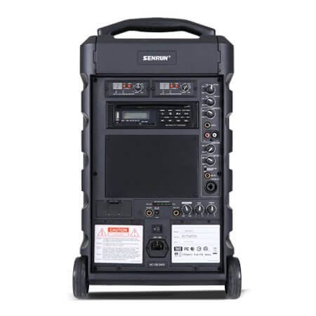 Senrun EP810 transportabel hjttaler 120W  m/1 x modtager Freq. 620-640 MHz