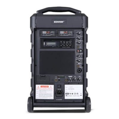 Senrun EP810 transportabel h�jttaler 120W  m/1 x modtager Freq. 620-640 MHz