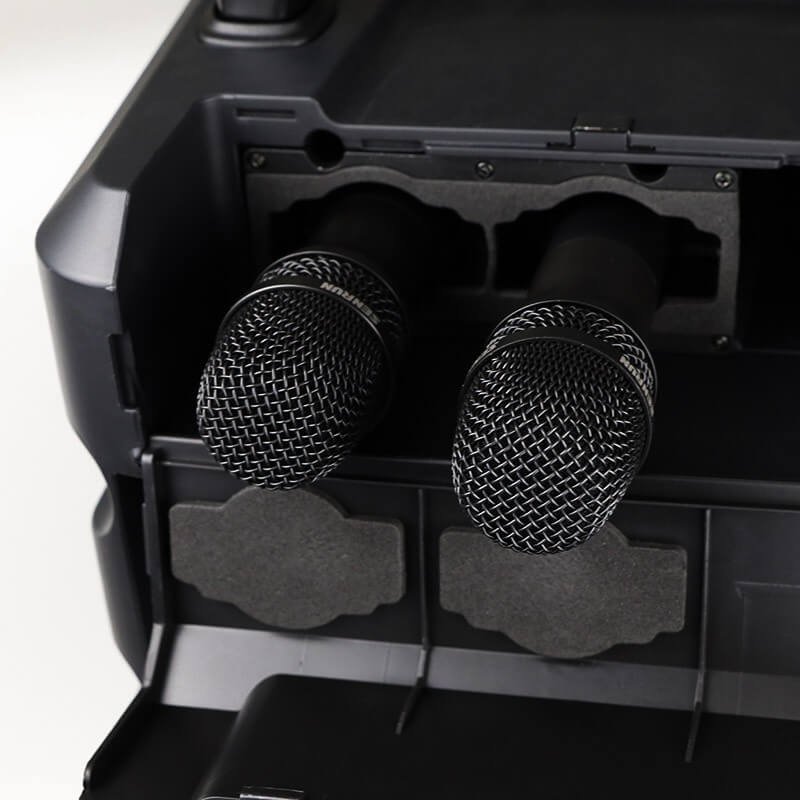 Senrun EP810 transportabel hjttaler 120W  m/1 x modtager Freq. 620-640 MHz