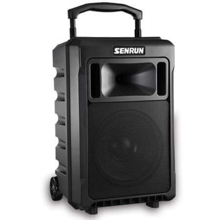 Senrun Transportabel hjttaler 120W m/Hndholdt mikrofon