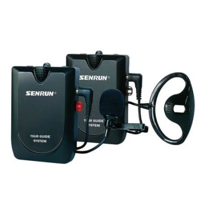 Senrun Tourguide system til 10 brugere incl. ladetaske