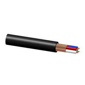 ProCab Signal kabel rund 4 ledere separat sk�rm afklip meter m�l