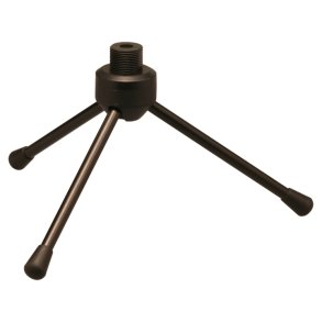 Superlux bordstativ, tripod Sort