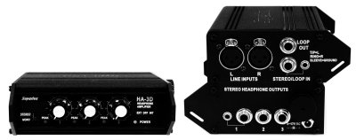 Superlux Transportabel hovedtelefon forstrker 3 kanaler