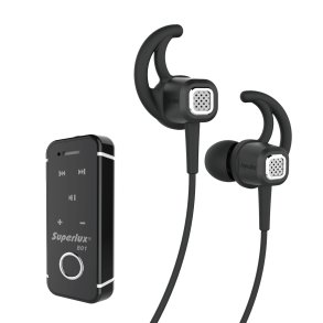 Superlux Bluetooth in-ear headset, svart