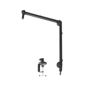 Superlux Studio mikrofonarm i Alu og indvendt kabelf�ring, l�ngde op til 950 mm