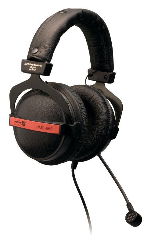 Superlux Headset med mikrofon med 3 pol XLR kabel