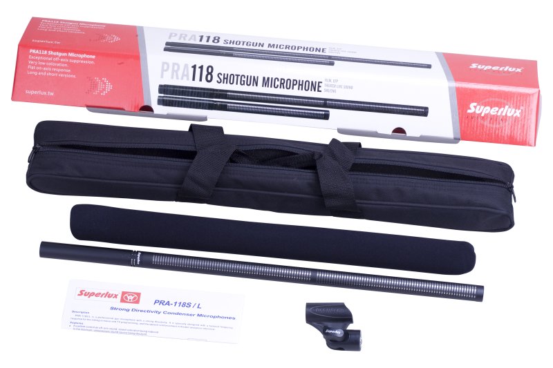 Superlux Shutgun mikrofon, lang