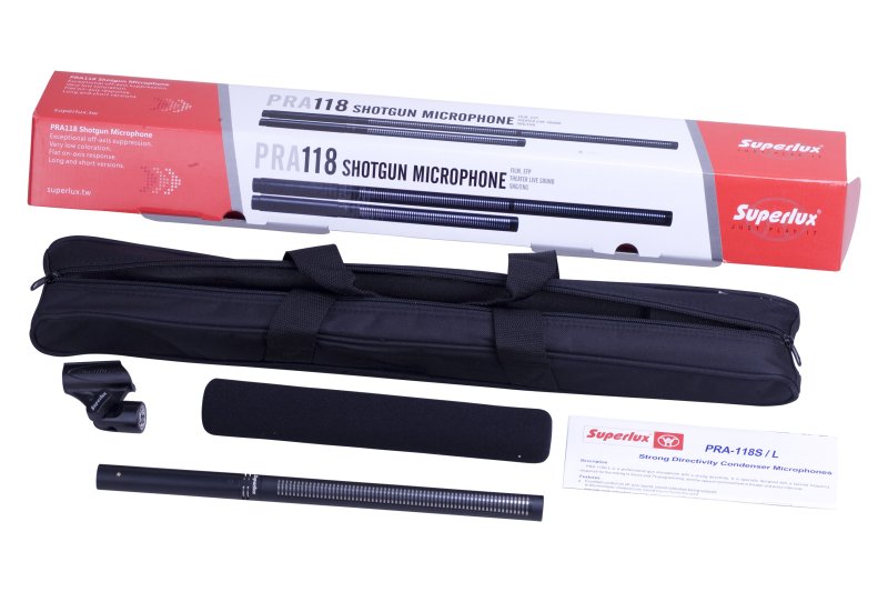 Superlux Shutgun mikrofon, kort