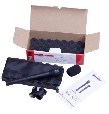 Superlux Broadcast Interview og reporter mikrofon 23 cm