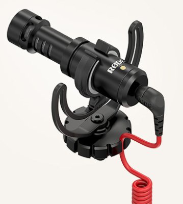 R�de shockmount med kamerasko til VMM