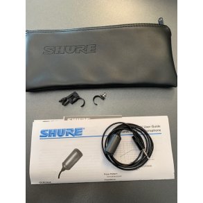 Shure dynamisk clips mikrofon
