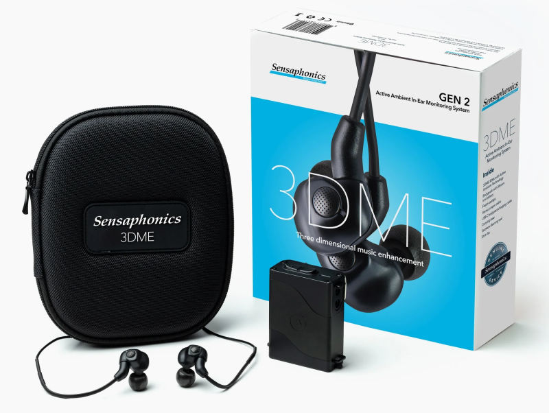 3DME Aktiv ambient In-Ear monitor system m/Bluetooth gen.2