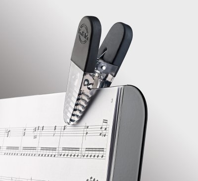 K&M magnetiska clips, sortiment med 24 stk