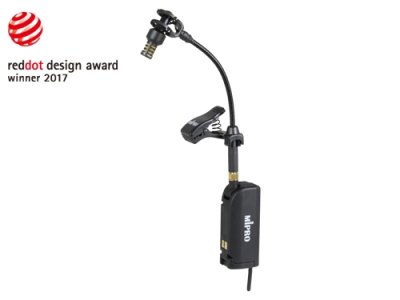 Mipro Tr�dl�s mikrofon sender m/beslag til Saxofon 24 GHz