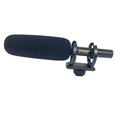 Synco D2 Broadcast shotgun mikrofon, tr�dl�s s�t med modtager