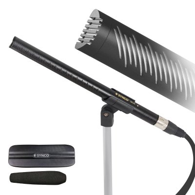 Synco D2 Broadcast shotgun mikrofon til 48 Volt Phantom power