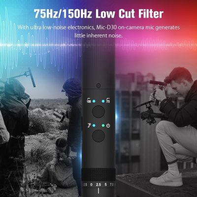 Synco D30 Video shotgun mikrofon til kamera