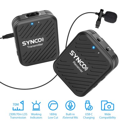 Synco WAir G1 tr�dl�st mikrofonsystem, Hvid