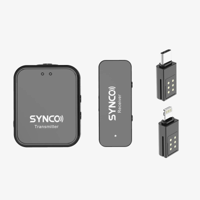 Synco WAir G1TL tr�dl�st mikrofonsystem til Smartphone, lightning og USB-c