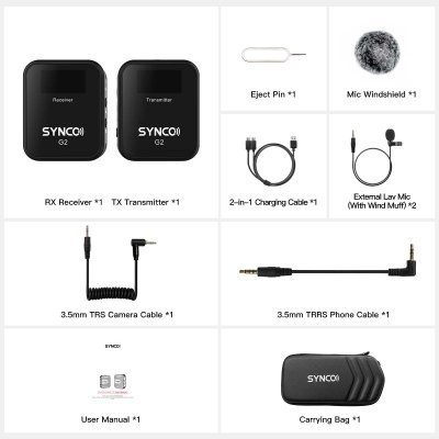 Synco WAir G2 wireless mikrofonsystem m/display