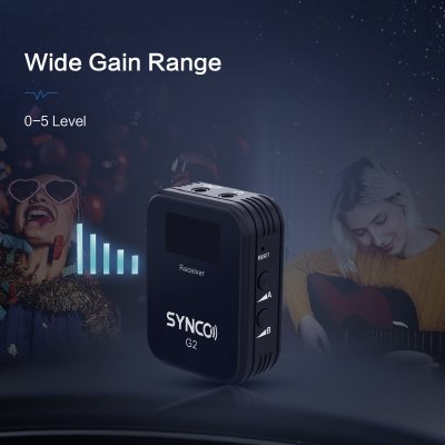 Synco WAir G2 wireless mikrofonsystem display m/2 mikrofoner