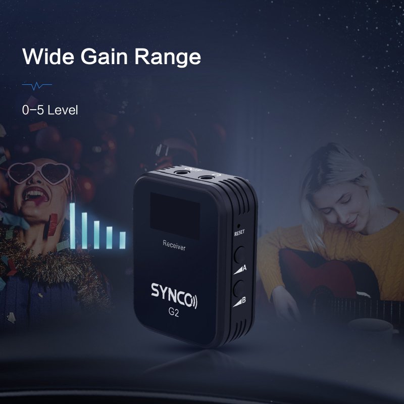 Synco WAir G2 wireless mikrofonsystem display m/2 mikrofoner