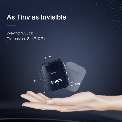 Synco WAir G2 wireless mikrofonsystem display m/2 mikrofoner