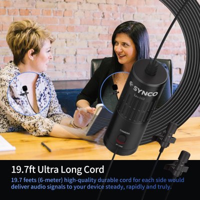 Synco lavalier mikrofon m/2 lavalier mikrofoner