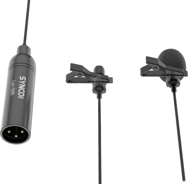Synco lavalier mikrofon PRO m/XLR udgang, kuglekarakteristik