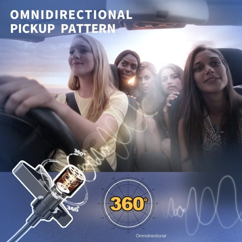 Synco lavalier mikrofon PRO m/XLR udgang, kuglekarakteristik