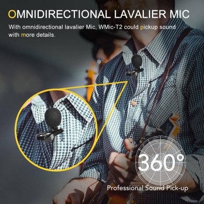 Synco lavalier mikrofon med 6 meter kabel