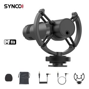 Synco ultra kompakt shotgun mikrofon til kamera