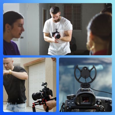 Synco ultra compakt shotgun mikrofon til kamera