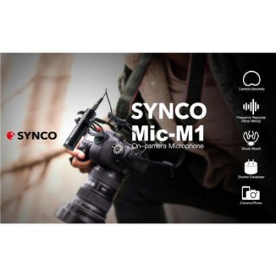 Synco mikro videomikrofon shutgun til kamera DSLR
