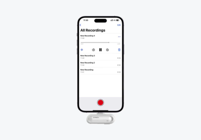 Synco Smic mini tr�dl�st lavalier-mikrofonset 2xTX 1xRX f�r Smartphone USB-c, pink