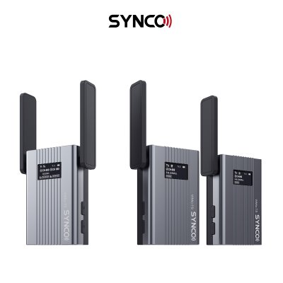 Synco tr�dl�st mikrofons�t WMic-TS  2 TX / 1 RX UHF 525 MHz-539.7 MHz