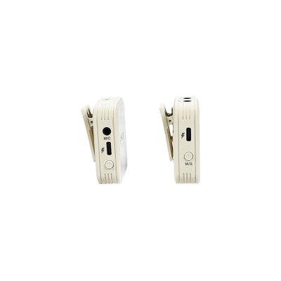 Synco tr�dl�s mikrofon s�t til interview (1 TX + 1 RX), Hvid